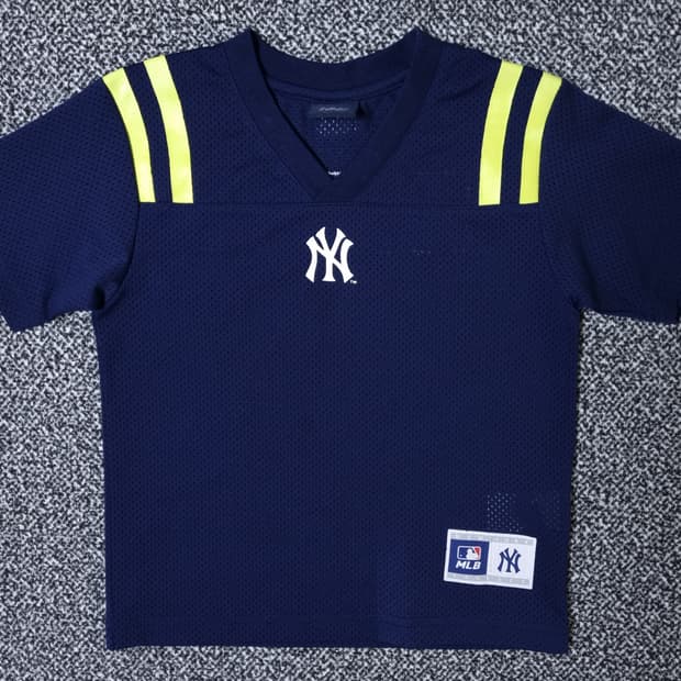 [무료배송][110]MLB 키즈 뉴욕양키스 매쉬 반팔티