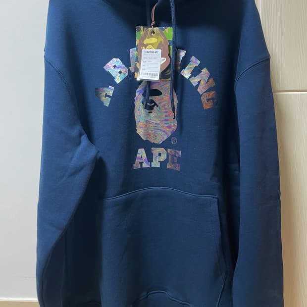 베이프 홀로그램후드 네이비