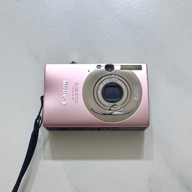 캐논 익서스 80 is 익시 20 is (작례 포함) 메탈 핑크