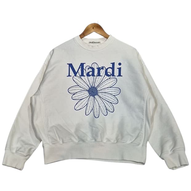 Mardi Mercredi 마르디 메크르디 플라워 맨투맨
