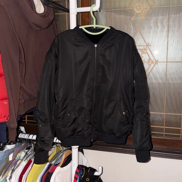 니코앤드 MA-1 퍼 리버시블 자켓