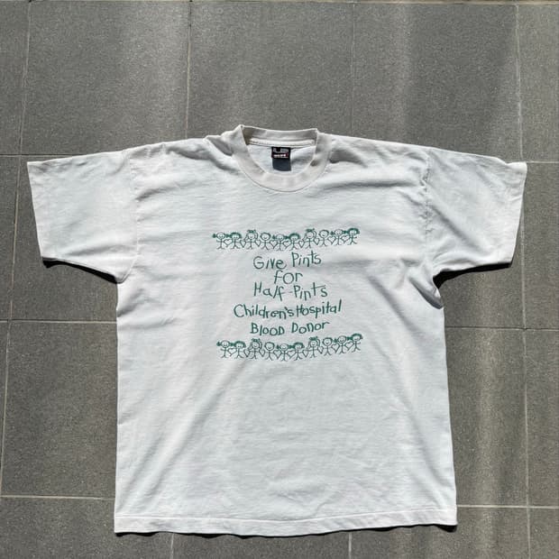 [XL] 90s 레터링 티셔츠