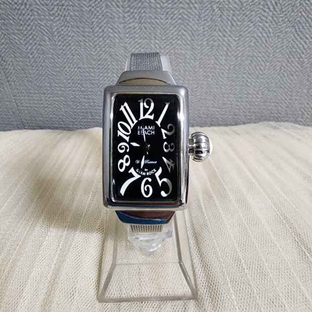 글램락 마이애미비치 시계 사각 메탈