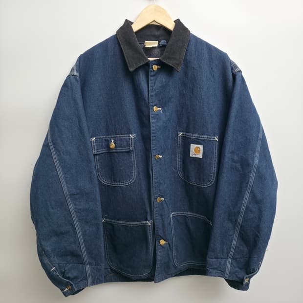 [XL] 00's 칼하트 데님 초어 자켓