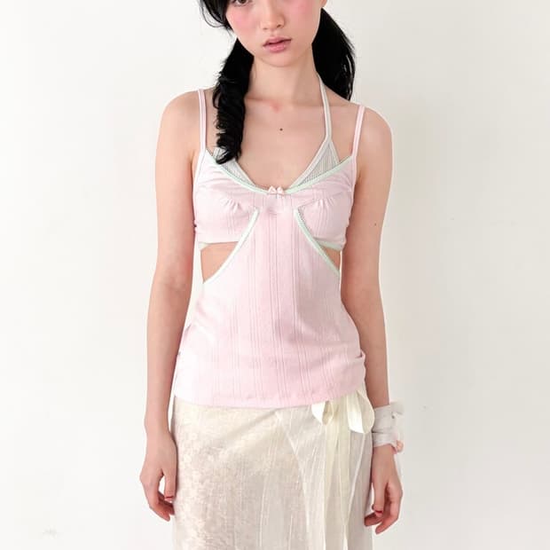 샵페어리 petite chambre camisole (pink)