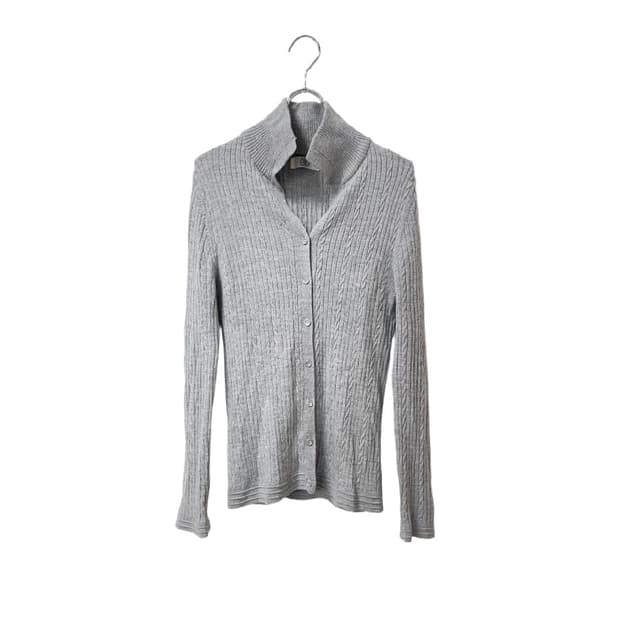 J.PRESS Cable Knit Cardigan