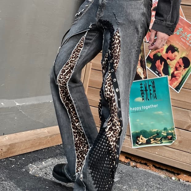 RB.A Ruin flared jeans