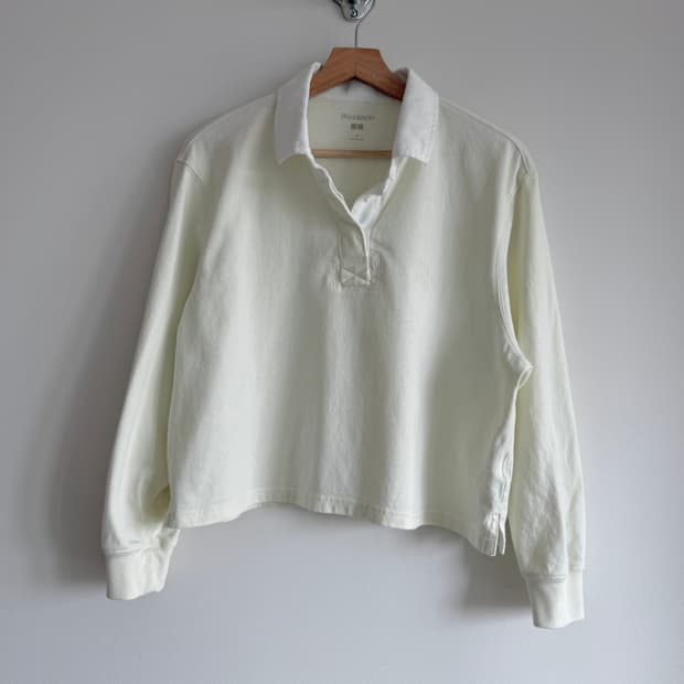 JW ANDERSON X UNIQLO 크롭 카라 롱슬리브