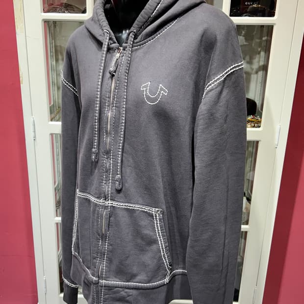true religion hooded zip up 트루릴리전 후드집업