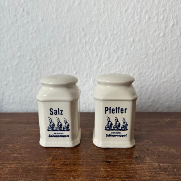독일)빈티지 Schlappeseppel 양념통세트(미사용)