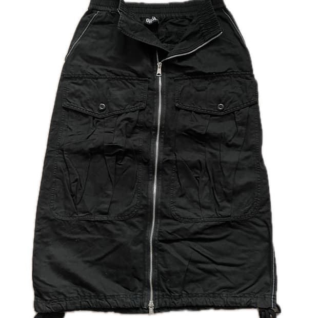 DIESEL 디젤 카고 롱 스커트