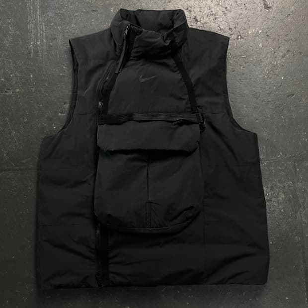 100 나이키 테크팩 다운 필 패딩조끼 