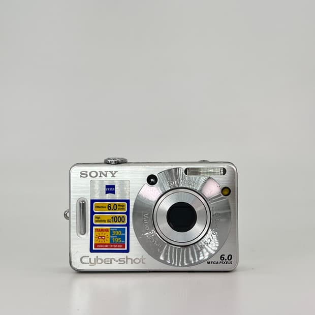 소니 사이버샷 Sony Cyber-shot DSC-W50 실버