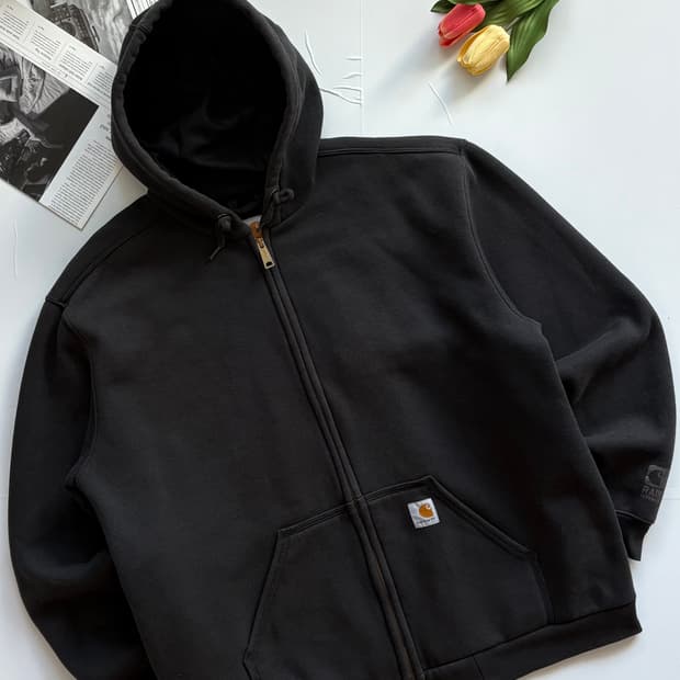 칼하트 레인 디펜더 후드 집업