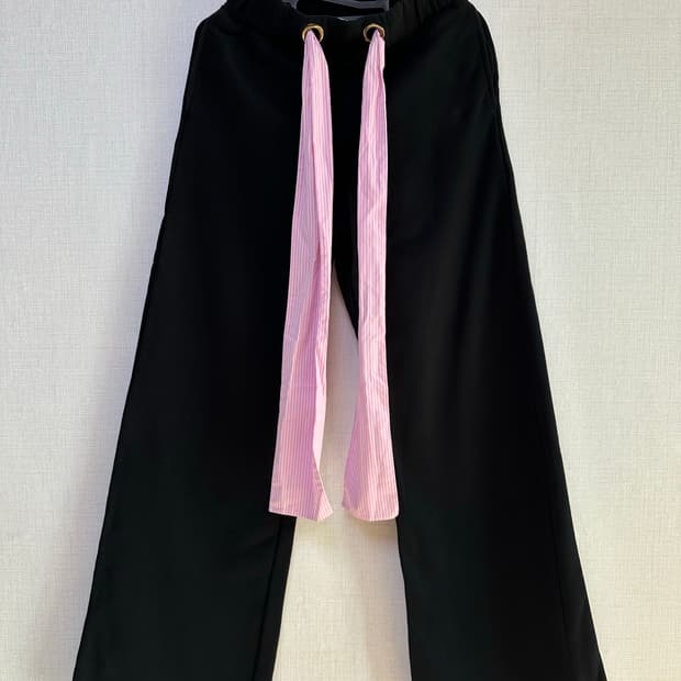 msgm 와이드 트레이닝 팬츠 바지 (새상품)