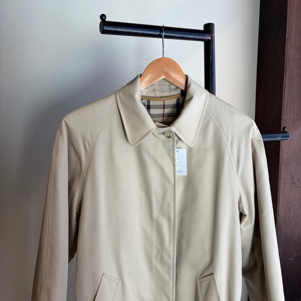 15387 - 버버리 베이지 맥코트 