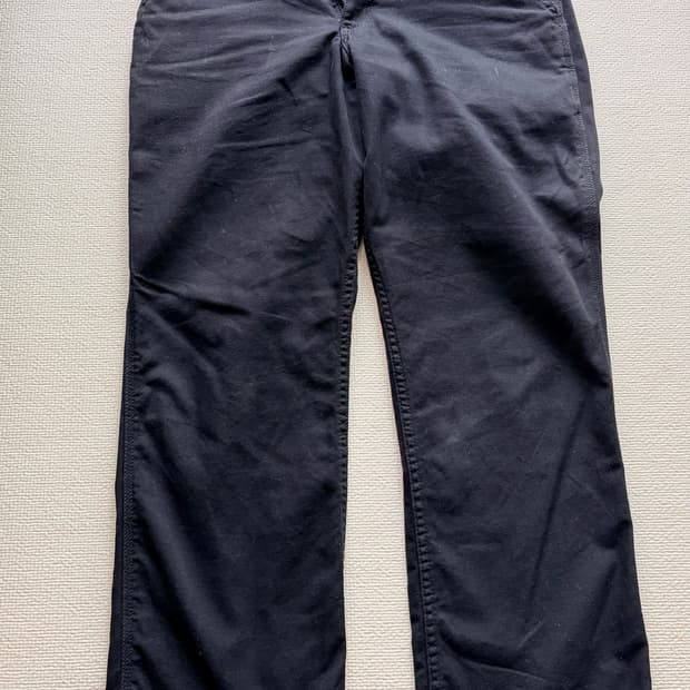 칼하트 블랙 워크 팬츠 32x28