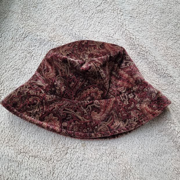 아메리칸 빈티지 Neckworks 폴라텍 페이즐리 버킷햇