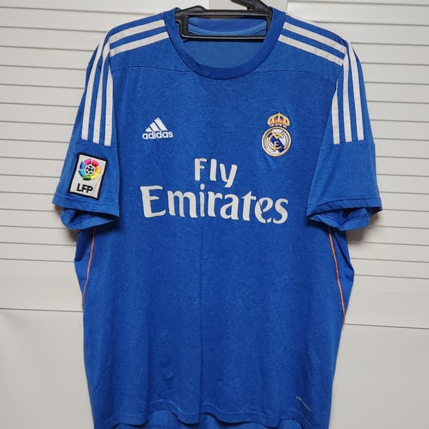 13-14 레알 마드리드 어웨이 아디다스 유니폼 반팔 노마킹