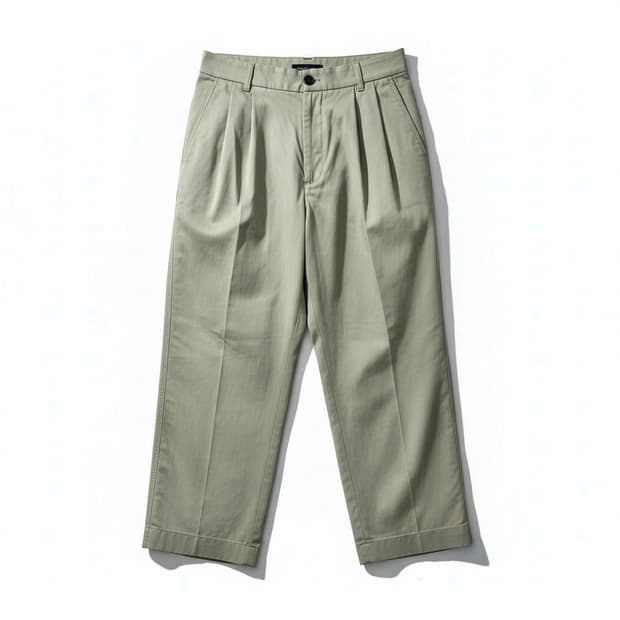 INTERAW 인터로우 면바지 무난한 베이지