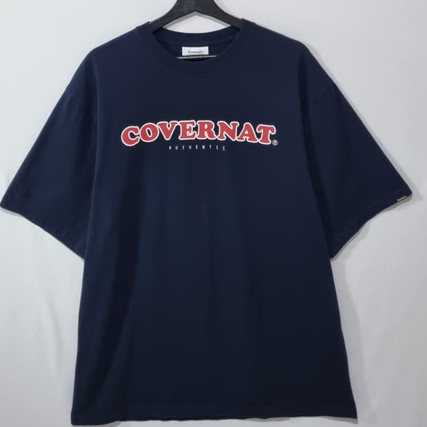 L ) 커버낫 다크네이비 반팔티