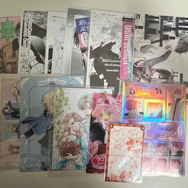 애니엽서 세트)엽서 30장+책갈피2+스티커 1장 세트