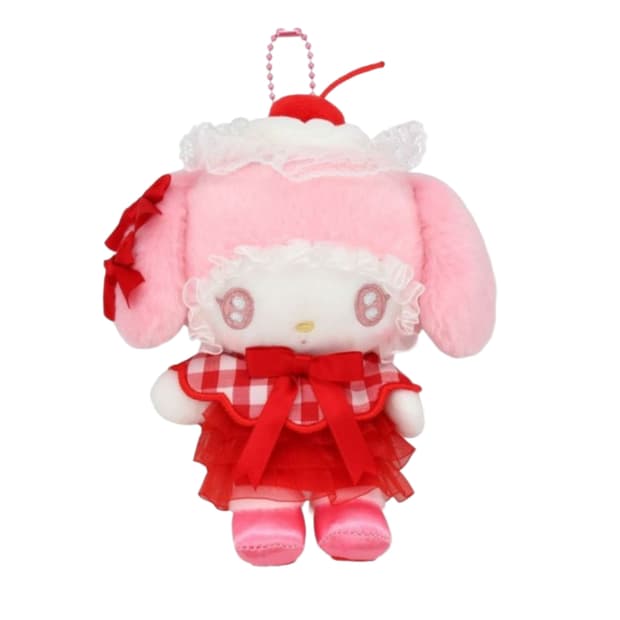 산리오 마이멜로디 체리 휘핑크림 키링