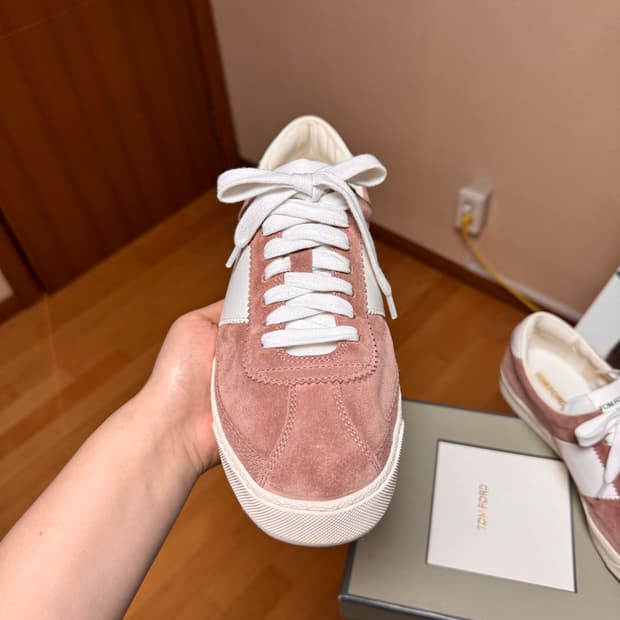 톰포드 / 베니스터 스니커즈, 인디 핑크 / 7