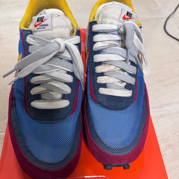 나이키 x 사카이 LD와플 블루 멀티 270사이즈