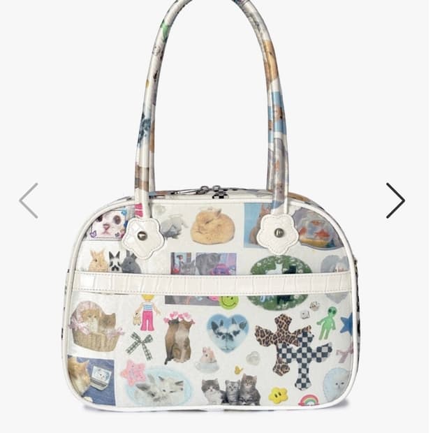 언스테디마켓 콜라주 토트백