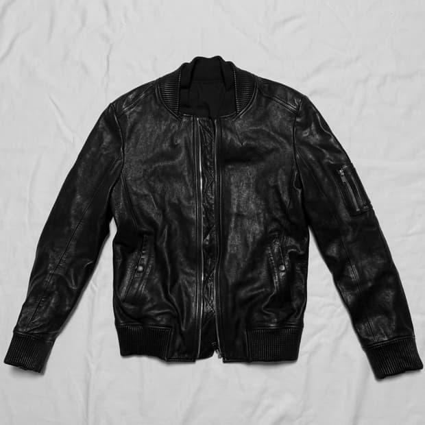 Italy Sheep Skin Leather Jacket
