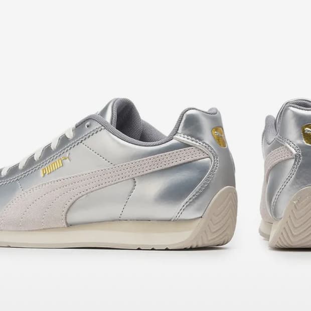 푸마 메탈릭 실버 아이보리 