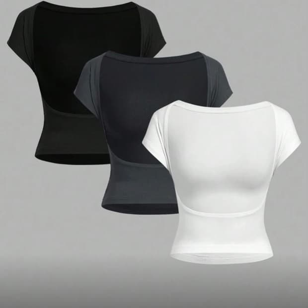 백리스 여름 티셔츠 3 color