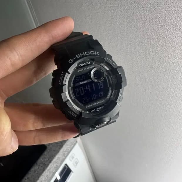g-shock 지샥 gbd800 올블랙