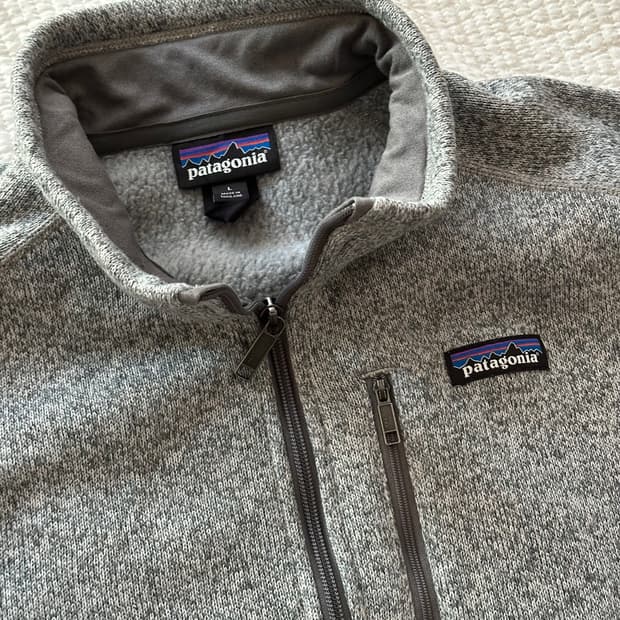 파타고니아 반집업 플리스 L