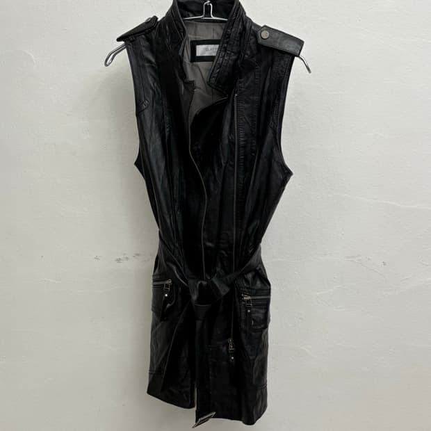 빈티지 가죽 자켓