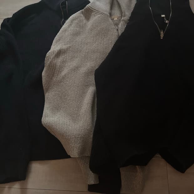 자라,키뮤어 하프 집업 일괄 