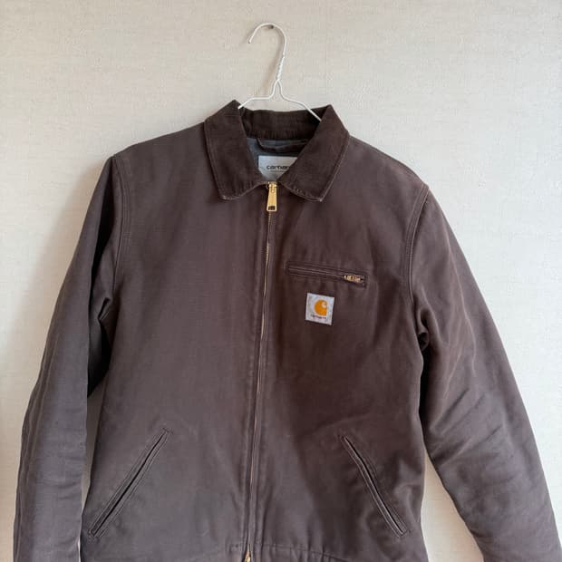 칼하트 윕 OG 디트로이트 자켓 토바코 블랙 s