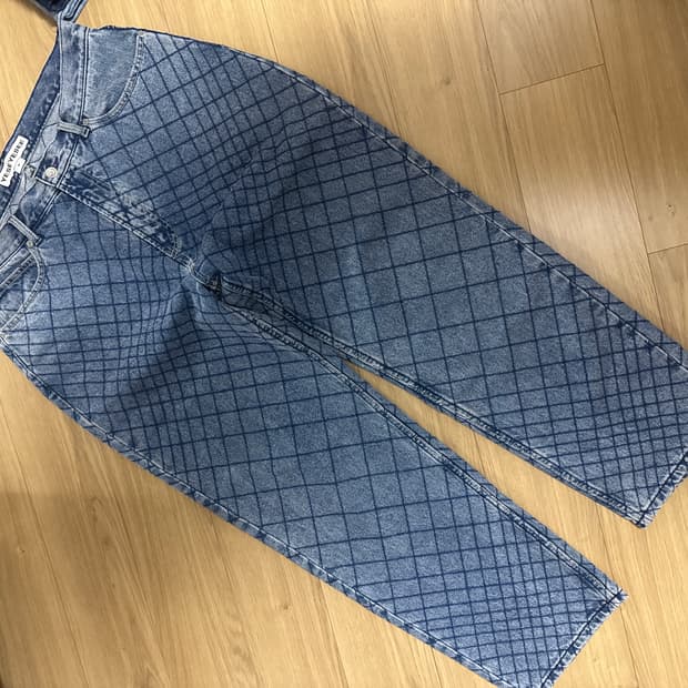 예스아이씨 배기핏 데님