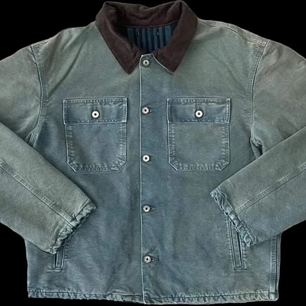 (구매중,s-m) 이지 시즌 6 glacier 데님자켓