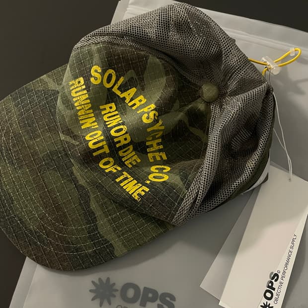 [새제품] ops 런 캡