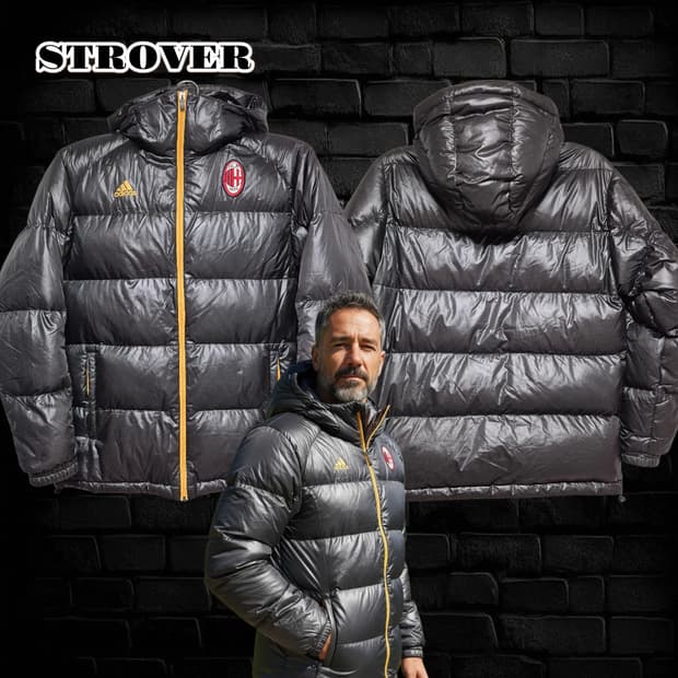 10/11 AC밀란 구스다운 패딩 95