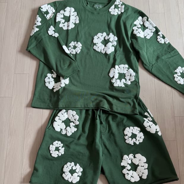 데님티어스 롱슬리브x코튼팬츠 XXL