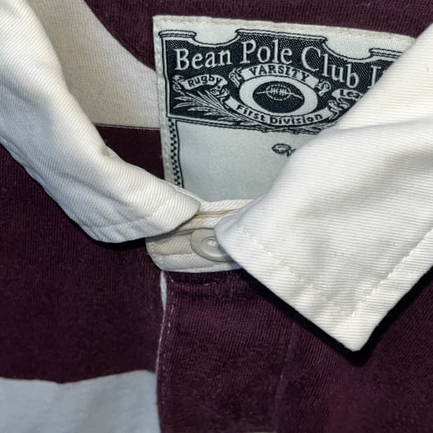 Bean Pole Vintage 줄무늬 티셔츠