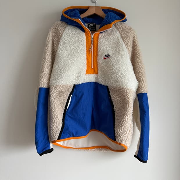 나이키(NIKE) 쉐르파 아노락 플리스