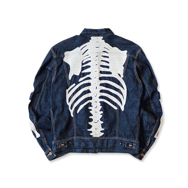 캐피탈 KAPITAL 11.5온즈 멕시칸 본 데님자켓 48