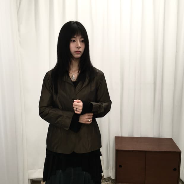 브라운 블레이저