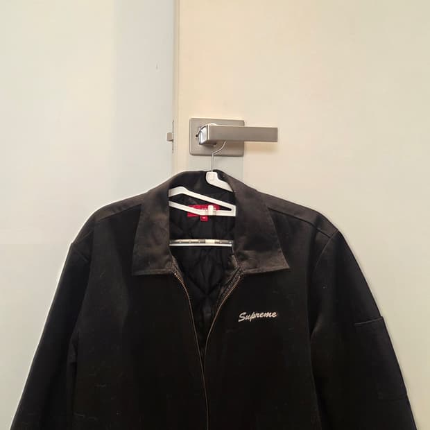 [m]슈프림x PLAYBOY 워크자켓 블랙