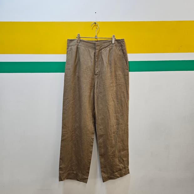 마가렛호웰 린넨 와이드 팬츠