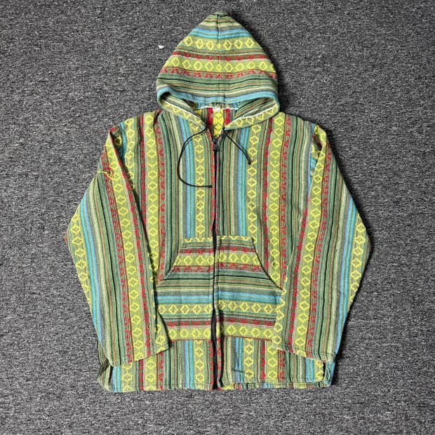 빈티지 인디아 후드